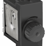 MÓDULO VARIADOR DE LUMINOSIDADE ROTATIVO 5W A 250W EM 127V - 8,8W A 440W EM 220V - GRAFITE FOSCO - SIMON 30/35