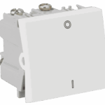 MÓDULO INTERRUPTOR BIPOLAR SIMPLES 25A 250V DUPLO - BRANCO - SIMON 30/35