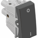 MÓDULO INTERRUPTOR BIPOLAR SIMPLES 10A 250V - GRAFITE FOSCO - SIMON 30/35