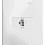 CONJUNTO 1 TOMADA RJ 11 4 FIOS - BRANCO - SIMON 35