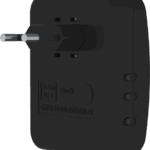 Campainha Eletrônica Qualitronix QC1P - Sem Fio, Longo Alcance, Preto, Bivolt