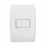 5Ta9 9040 Conjunto 1 Interruptor Simples 10Ax 250V~ 4X2 Branco Ilus Iriel