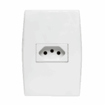 5Ub9 9050 Conjunto 1 Tomada 2P+T 20A 250V~ 4X2 Branco Ilus Iriel