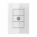 253001 Conjunto 1 Tomada Cabo Coaxial Terminal 4X2 Branco Iris Iriel