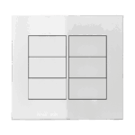 250004 Conjunto Placa Cega 4X4 + C/ Suporte Branco Iris Iriel