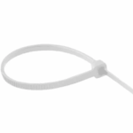 Abraçadeira De Nylon, Plástico 6.6, 380X4,8Mm, Cor Branco #Ap3843