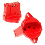 Tomada De Piso 2P+T 20A - Vermelha Klin Weg #12299132