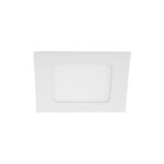 Painel Led De Embutir Quadrado 6W 3000K Amarela Taschibra