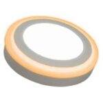 Painel Led De Sobrepor Dual Color Redondo 18W Taschibra