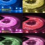 Fita LED RGB Rolo 5M 12V 60 LEDs SMD2835 14,4W 1140lm IP20 Lumanti - Imagem 4