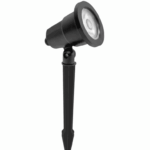 Espeto LED Jardim 6W Branco Quente 3000K Bivolt IP66 Corpo Preto  540lm Lumanti