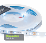 Fita LED Rolo 5M 6500K 12V 60 LEDs SMD2835 5W 500lm IP20 IRC70 Lumanti