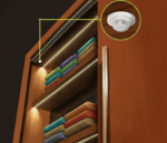 Sensor de Presença 12V/24V 8,33A/4,16A Branco FSPB Lumanti - Imagem 4