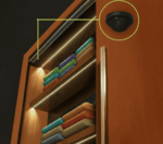 Sensor de Presença 12V/24V 8,33A/4,16A Preto FSPP Lumanti - Imagem 4