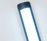 Luminária Slim Fit Preta LED 18W 6500K Branco Frio 1600lm 500x50x25mm Bivolt LFP618 Lumanti - Imagem 2