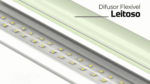 Luminária Slim Fit LED 36W 6500K Branco Frio 3.240lm 1000x65x25mm LSF636 Lumanti - Imagem 3