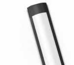 Luminária Slim Fit Preta LED 18W 6500K Branco Frio 1600lm 500x50x25mm Bivolt LFP618 Lumanti