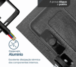 Refletor LED Lumanti corpo de alumínio - dissipação térmica IP66 à prova d'água