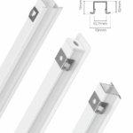 Perfil Embutir Alumínio 19x11mm 3m Branco Fosco PAE31911B Lumanti - Imagem 2