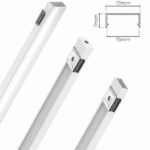 Perfil Sobrepor Alumínio 17x7mm 3m Branco Fosco PAS3177B Lumanti - Imagem 2