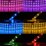 Fita LED RGB Praxis 16mm 220V IP65 18W 96LEDs s/ Acessórios FP18R Lumanti - Imagem 5