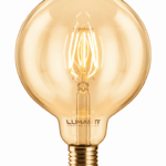 Lâmpada Vintage Globo G95 LED Filamento 4W 2400K Âmbar 440lm 220V LLFG95204 Lumanti - Imagem 2
