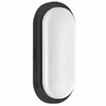 Arandela Tartaruga Preto LED 18W 6500K Branco Frio 1620lm Bivolt LLATP618 Lumanti