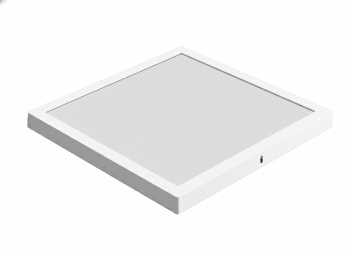 Luminária LED Backstage Sobrepor Quadrada 36W 4000K Branco Neutro 400x400mm Bivolt 3.600lm LSQ436S Lumanti