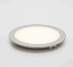 Luminária LED Backstage Embutir Redonda 18W 3000K Branco Quente 219mm Bivolt 1.620lm LER318S Lumanti - Imagem 2