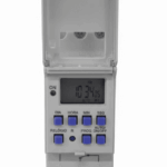 Interruptor Temporizado Digital Trilho DIN 16A 1seg 40 Programas Bivolt Exatron - Imagem 2