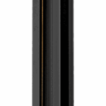 Trilho Eletrificado Sobrepor Preto 1m com Cava Alumínio Lumanti