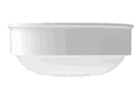 Sensor de Presença Qualitronix QA19MB -Teto Embutir/Sobrepor, 360° Graus, Branco