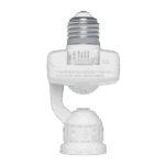 Interruptor Relé Digital com Fotocélula 360° Soquete E27 QA17M Qualitronix