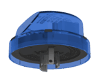 Rele Fotocelula P/Base Ip67 Az - Liga Noite - Bivolt QRE58 Qualitronix