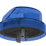 Rele Fotocelula P/Base Ip67 Az - Liga Noite - Bivolt QRE58 Qualitronix