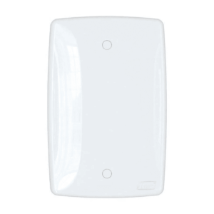 Placa cega 4x2 branca Blux Finesse alto brilho 155594