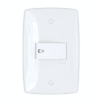Interruptor campainha com placa branca Blux Finesse 150681