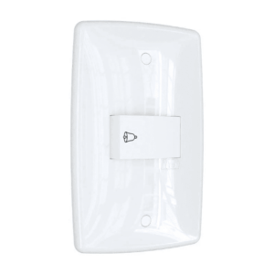 Interruptor campainha com placa branca Blux Finesse 150681