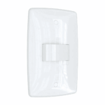 Interruptor 1 tecla simples com placa branca Blux Finesse 150665