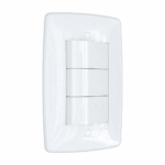 Interruptor 3 teclas simples com placa branca Blux Finesse 150721