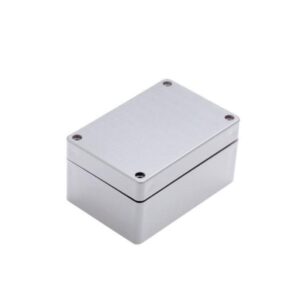 Caixa com vedação IP67 Patola cinza ABS pbr-098 cz 100x68x50mm resistente água poeira