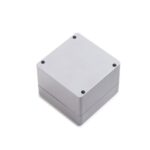 Caixa de montagem com tampa cinza Patola pbr-120 cz 120x120x90mm ABS