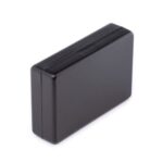 Caixa de montagem ABS preta Patola pb-603 33x81x121mm