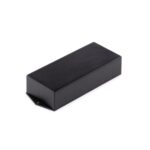 Caixa de montagem ABS preta Patola pb-055 34x60x140mm