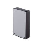 Caixa de montagem com tampa cinza Patola Pb-108 2 25x74x116mm ABS