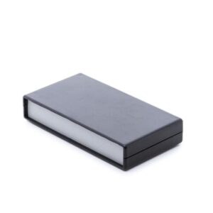 Caixa de montagem ABS preta Patola pb-600 36x190x103mm