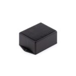 Caixa de montagem ABS preta Patola pb-075 35x60x75mm