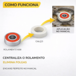 Kit 500 Calços 29mm Para Rolamento 608 Diversos Ventiladores - Imagem 5