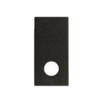 Conjunto 2 Módulos Cegos com Furo 9,5mm Iriel Revita Carbono metálico