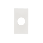 Conjunto 2 Módulos Cegos com Furo 9,5mm Iriel Imperia Branca